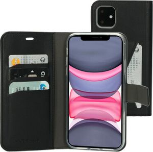 Aanbieding van Mobiparts Classic Wallet Case Apple iPhone 11 Black voor 20,99€ bij Phone House