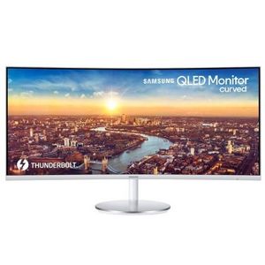 Aanbieding van Samsung Ultrawide QLED monitor - 34-inch voor 34,41€ bij Amac