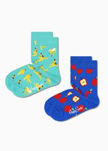 Aanbieding van 2-pack Kids Fruit Socks voor 15€ bij Happy Socks