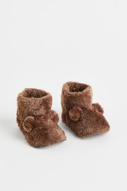Aanbieding van Sloffen met teddy voering voor 8,99€ bij H&M