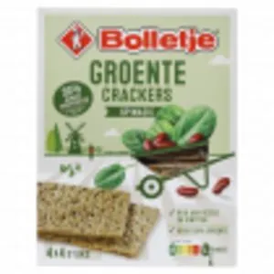 Aanbieding van Bolletje		Groentecracker spinazie voor 3,5€ bij Jan Linders