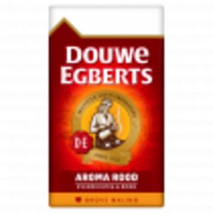 Aanbieding van Douwe Egberts		Snelfilter aroma rood grove maling voor 10€ bij Jan Linders