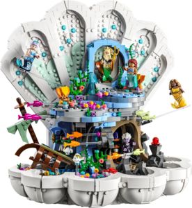 Aanbieding van De Kleine Zeemeermin koninklijke schelp voor 159,99€ bij Lego