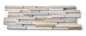 Aanbieding van Wandbekleding Boho Wood design wit 0,57m2 voor 89€ bij Gamma