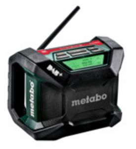 Aanbieding van Metabo 18V accu radio R 12-18 DAB+ voor 114€ bij Gamma
