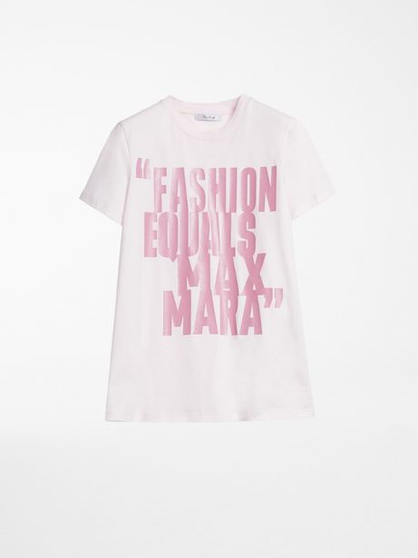 Aanbieding van Cotton jersey T-shirt voor 199€ bij MaxMara