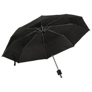 Aanbieding van Paraplu Dessin 3 Zwart Opvouwb. voor 3,99€ bij Blokker
