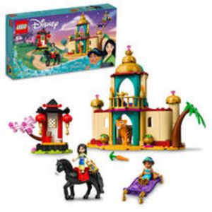 Aanbieding van LEGO Disney Princess Jasmines en Mulans avontuur 43208 voor 35,99€ bij Intertoys