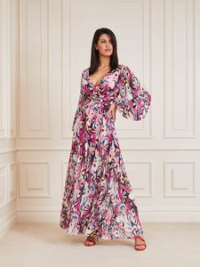 Aanbieding van Marciano lange jurk print all-over voor 380€ bij Guess