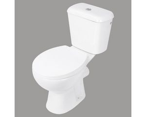 Aanbieding van Staand toilet met reservoir PK uitgang incl. wc-bril voor 99€ bij Hornbach