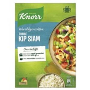 Aanbieding van Knorr wereldgerechten Thaise kip siam voor 4,65€ bij Spar