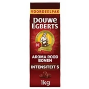 Aanbieding van Douwe Egberts koffiebonen aroma rood voor 12,79€ bij Spar