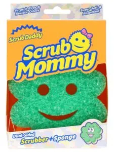 Aanbieding van Scrub mommy flower groen voor 3,49€ bij Wibra