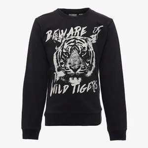 Aanbieding van Jongens sweater met tijgerkop voor 10€ bij Scapino