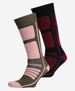 Aanbieding van Set van twee paar Mountain sokken van merinowol voor 41,99€ bij Superdry