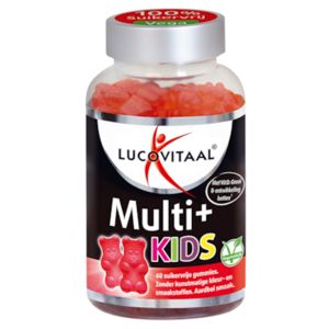 Aanbieding van Lucovitaal Multi+ Kids Aardbei (60 Gummies) voor 16,49€ bij Holland & Barrett