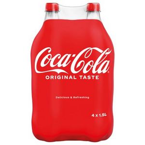 Aanbieding van Coca-Cola  Regular 4 x 150 cl voor 6,99€ bij Dirck III
