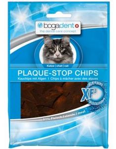 Aanbieding van Bogadent Dental Plaque-Stop Chips 50 g - Gebitsverzorging voor 3,69€ bij Pets Place