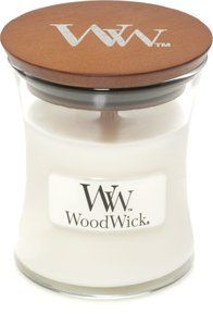Aanbieding van WoodWick White Teak Mini Candle voor 9,74€ bij Coppelmans