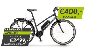 Aanbieding van Dutch ID DID Urban N8 Di2 voor 2099€ bij Bike Totaal