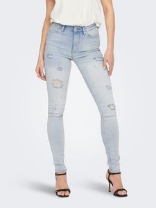 Aanbieding van ONLForever high-waist destroyed Skinny jeans voor 41,99€ bij Only