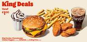 Aanbieding van Burger King | King Deals vanaf €1.00 | 13-5-2022 - 23-5-2022