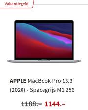 Aanbieding van Media Markt | Apple MacBook Pro 13.3 (2020) - Spacegrijs M1 256 1144.- | 25-5-2022 - 30-5-2022